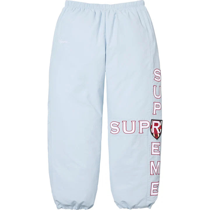 Supreme Baby Blue Cross Track Pants