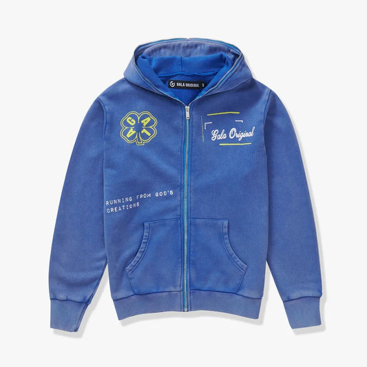 GALA SHOT IN THE DARK FULL ZIP HOODIE- G-SP-24-009