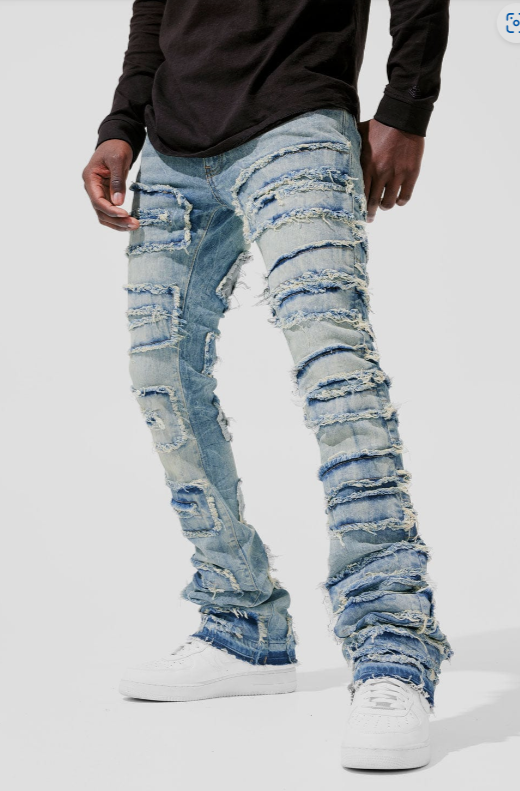 JORDAN CRAIG MARTIN STACKED - COSMIC DENIM-JTF1148