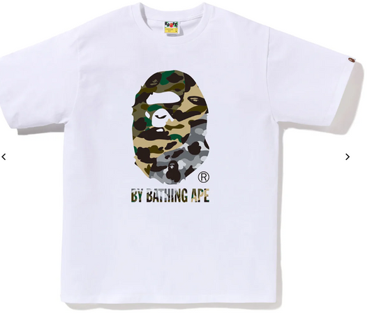 BAPE-1ST CAMO CRAZY BY BATHING APE TEE MENS-1L30110017