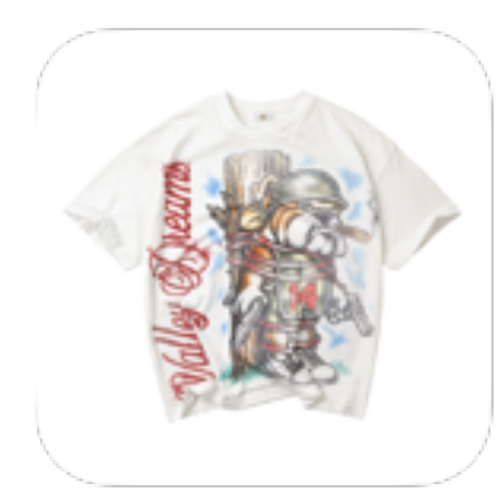 VALE BLING DOG WAR TEE