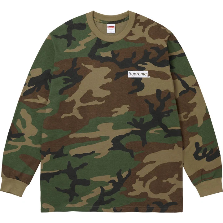 SUPREME YOU STILL STUCK LONG SLEEVE TEE CAMO