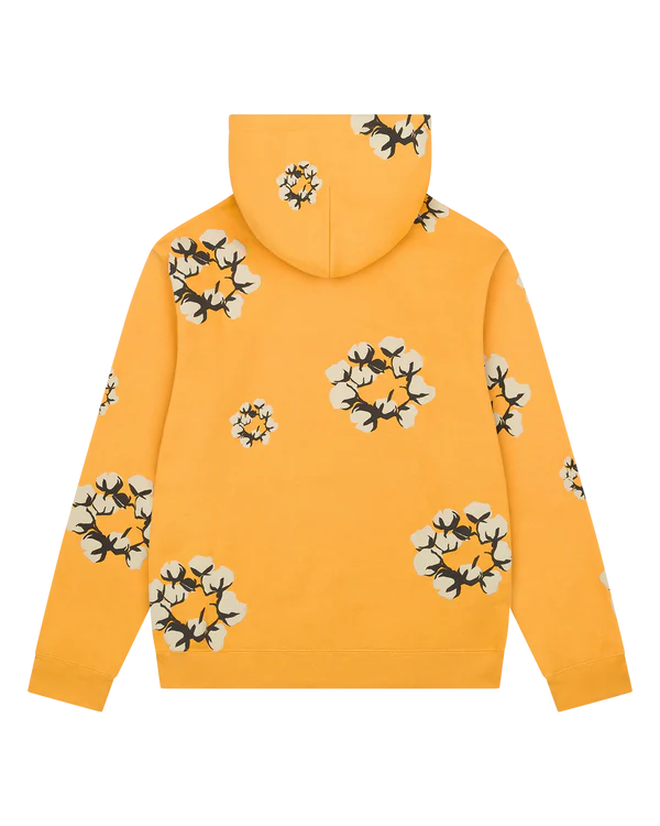 DENIM TEARS-Cactus Tears Wreath Hoodie Yellow