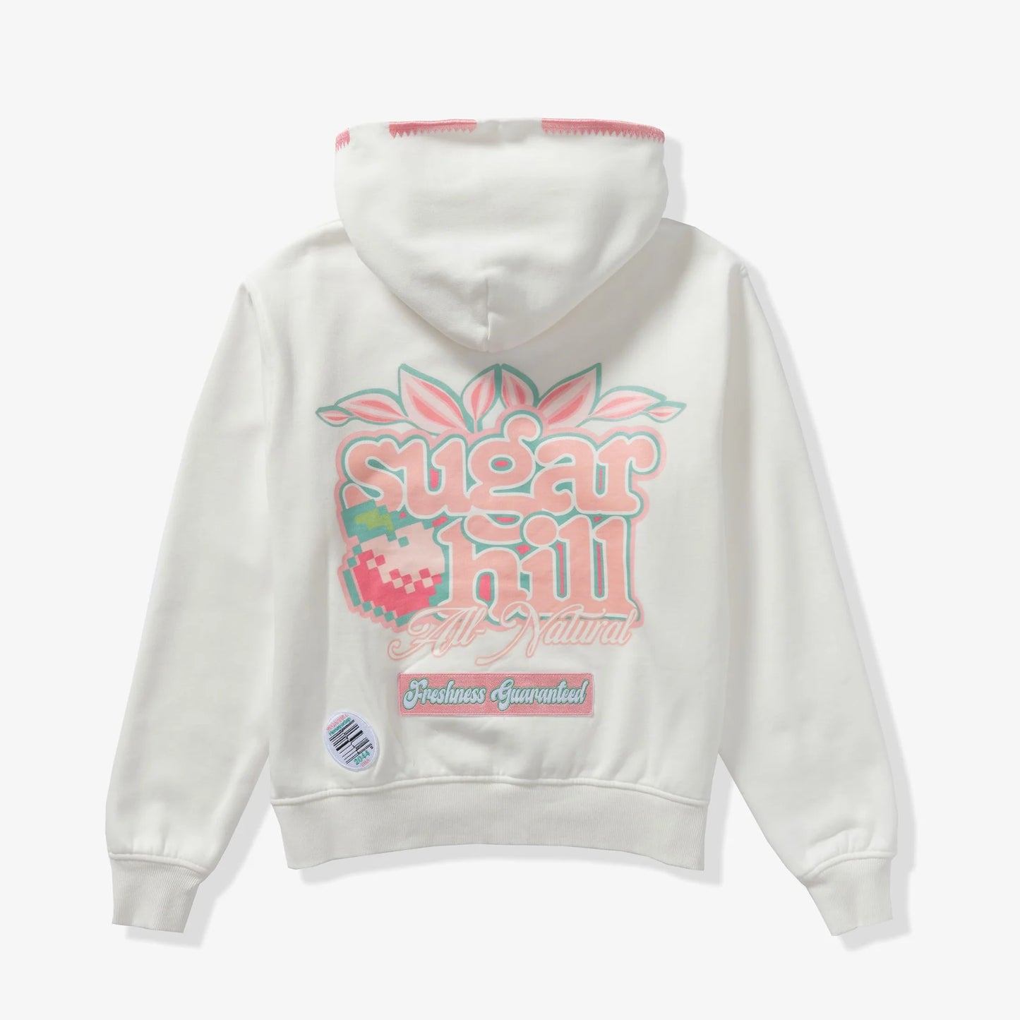 SUGARHILL "All Natural" Hoodie (white)SH24-FALL-17