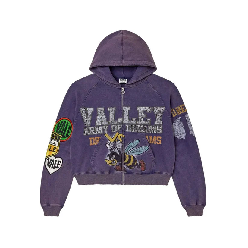 Vale Forever Army Zip Up 'Purple'