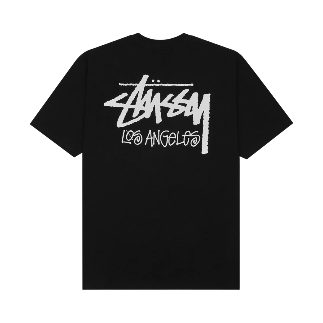 STUSSY LOS ANGELES TEE BLACK