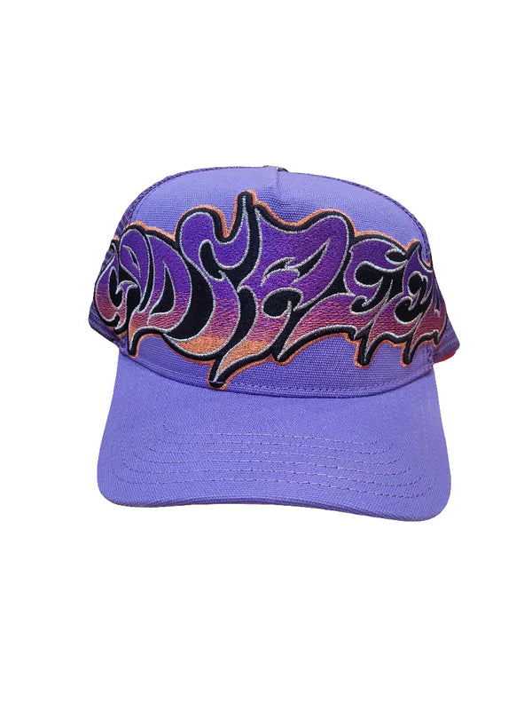 GODSPEED-GS Neo Trucker Hat (PURPLE/PINK)