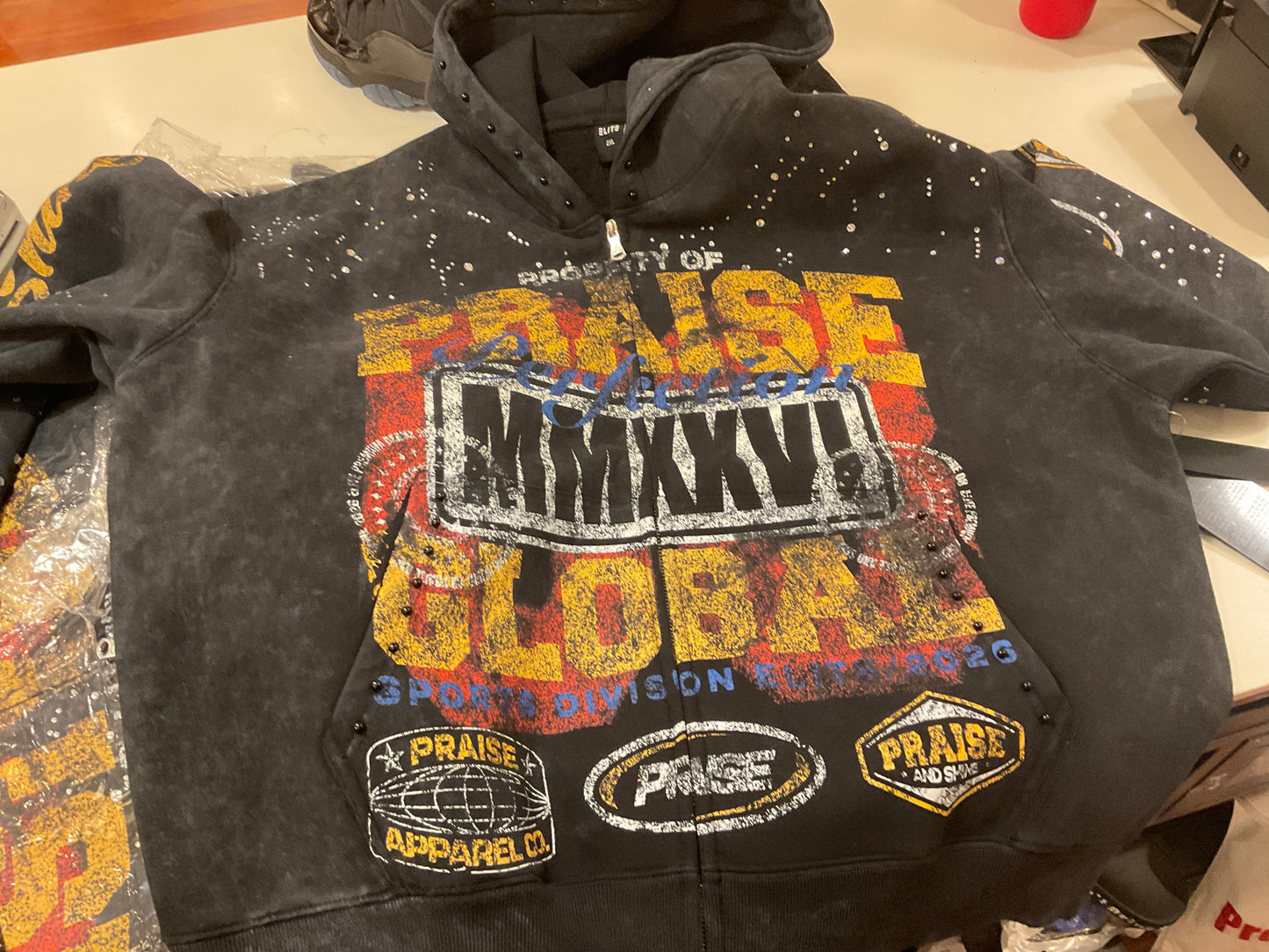 ELITE PREMIUM NOBLE KIDS HOODIE - BLACK