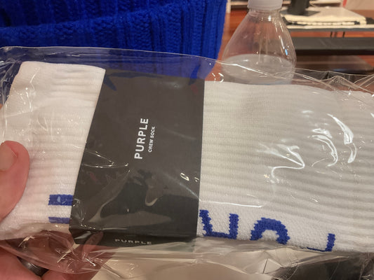 PURPLE-Core Crew Sock-A1001-CCRB224