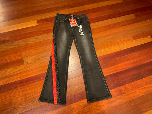 HYDEPARK-MOTO RACER DENIM PANT