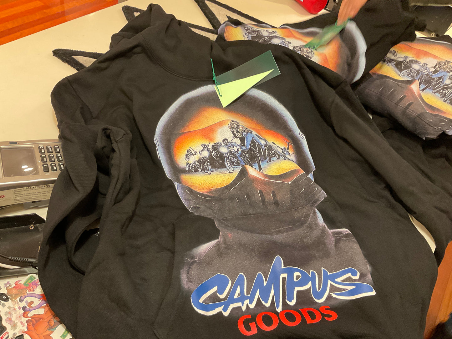 CAMPUS-SAVAGE HOODIE BLACK-CG-H25-015