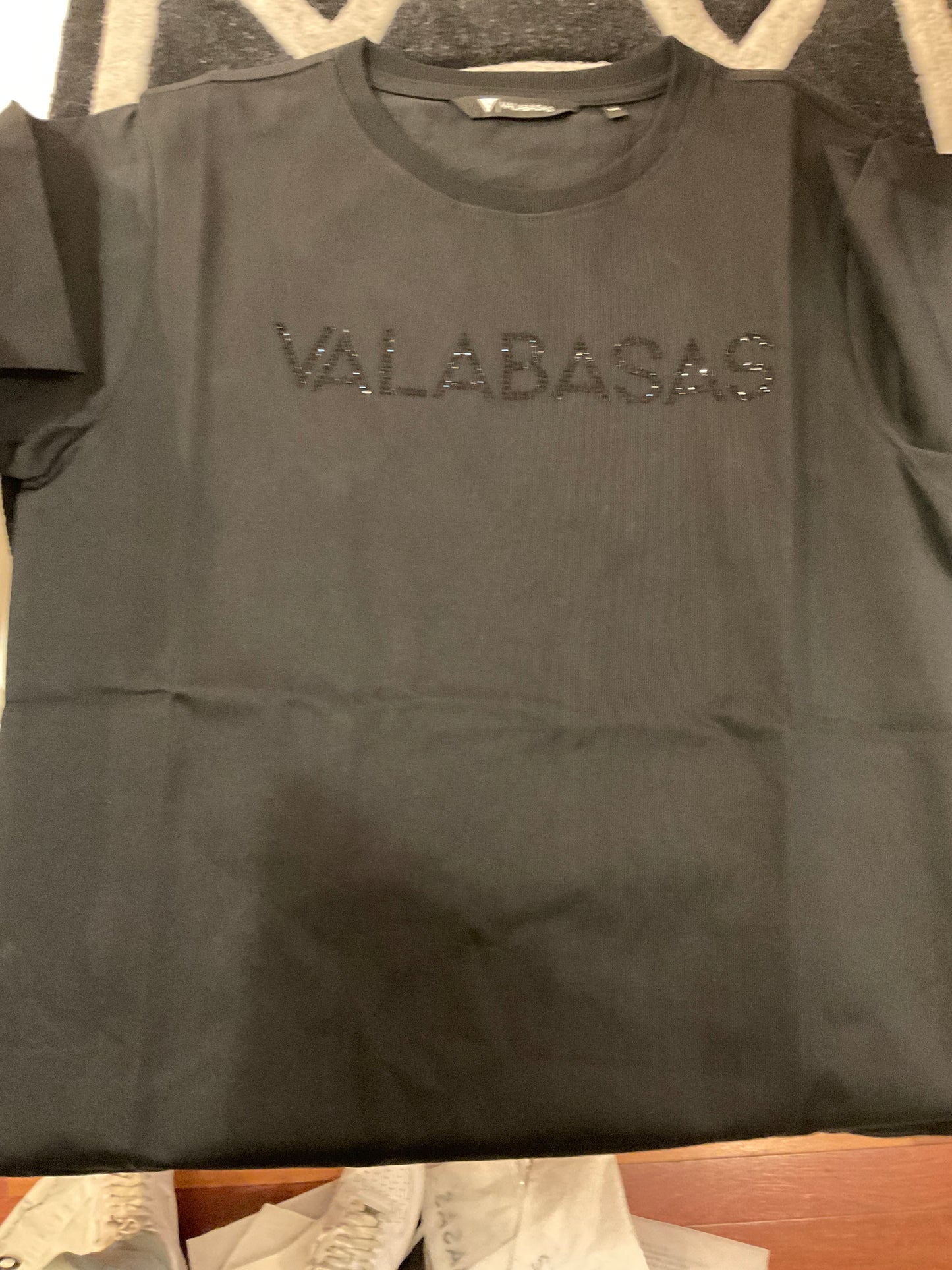 Valabasas kids black shirt