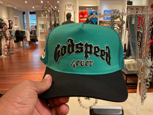 GODSPEED FOREVER TRUCKER HAT OG-BLACK