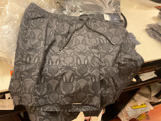 PSYCHO BUNNY-MENS REEVES ALL OVER PRINT SWIM TRUNK-FL25