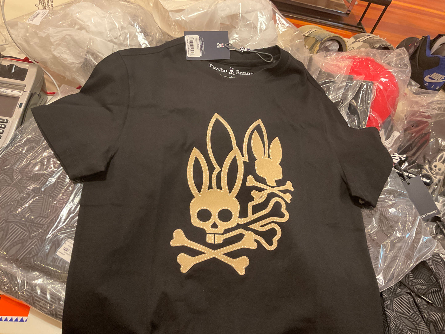 PSYCHO BUNNY-AUSSIE GRAPHIC TEE-FL25 MT0200061