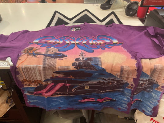 GODSPEED -MEMENTO VIVERE TEE (purple)
