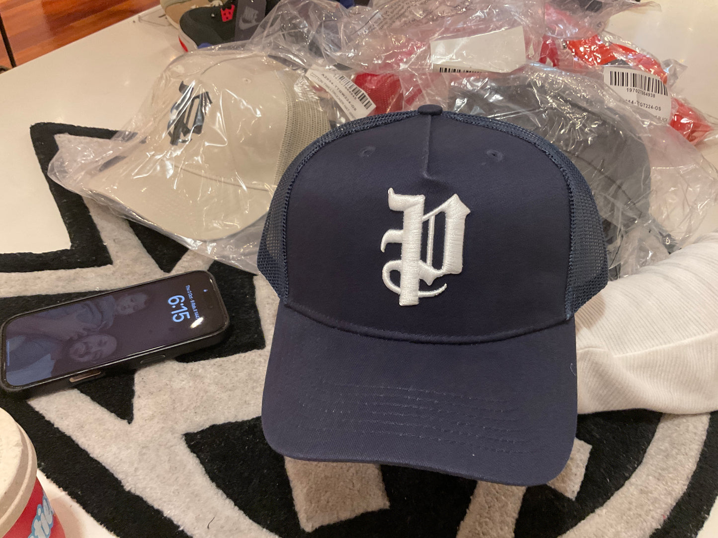 PURPLE-P Logo Hat-A2054-TTGN224