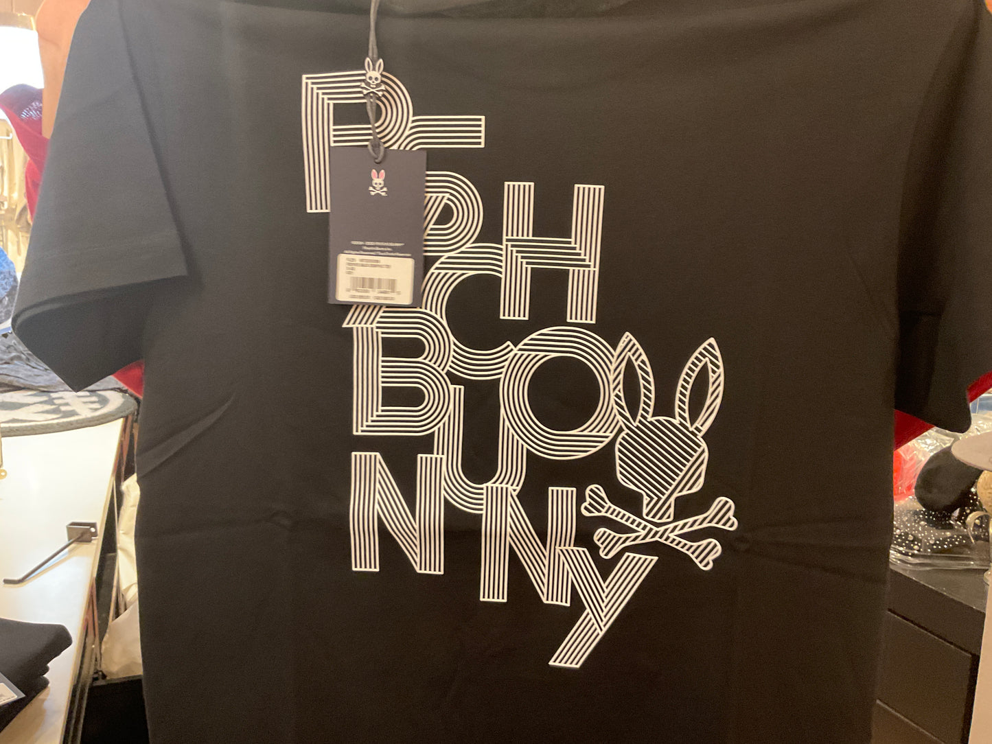 PSYCHO BUNNY-REEVES BACK GRAPHIC TEE-FL25 MT0200068