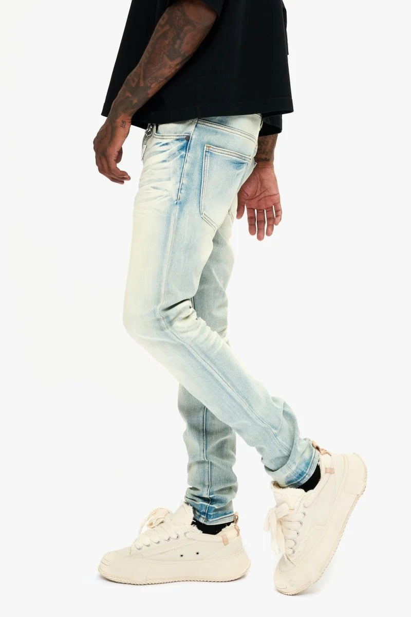 VLBS-VJ1-1004 Mr. Slim Jean Light Wash