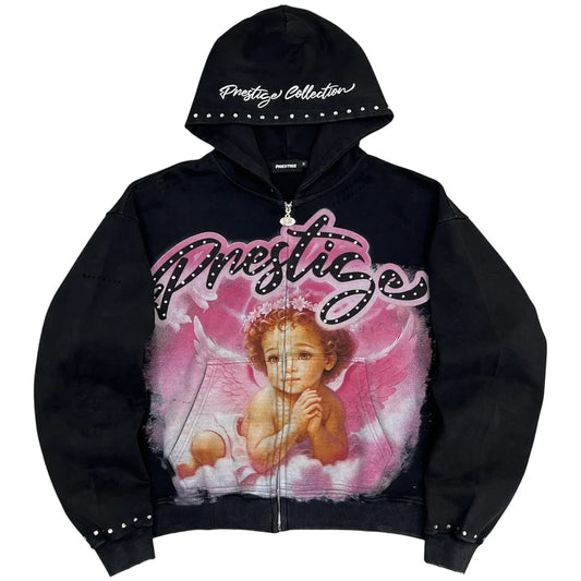 Prestige Pink Angel Hoodie