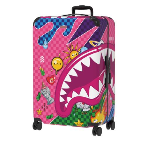 SPRAYGROUND CL337 WILD WTF FULL-SIZE LUGGAGE