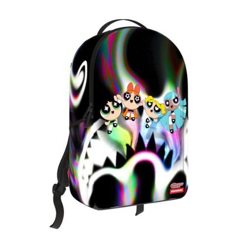 SPRAYGROUND POWERPUFF GIRLS RAINBOW HOLO SHARK BACKPACK B9062