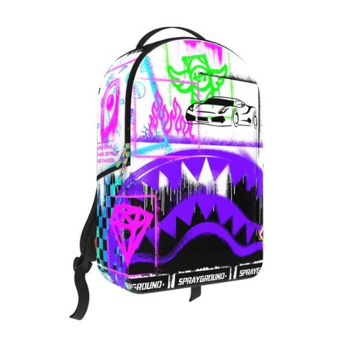 SPRAYGROUND B8538 STENCIL SHARK ATTACK