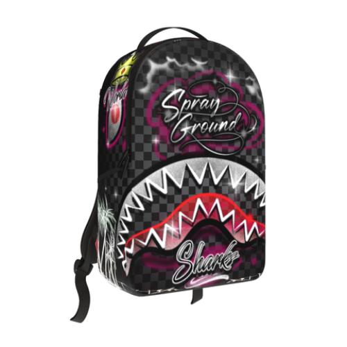 SPRAYGROUND B8708 AIRBRUSHED SHARK BACKPACK