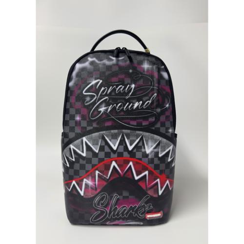 SPRAYGROUND B8708 AIRBRUSHED SHARK BACKPACK