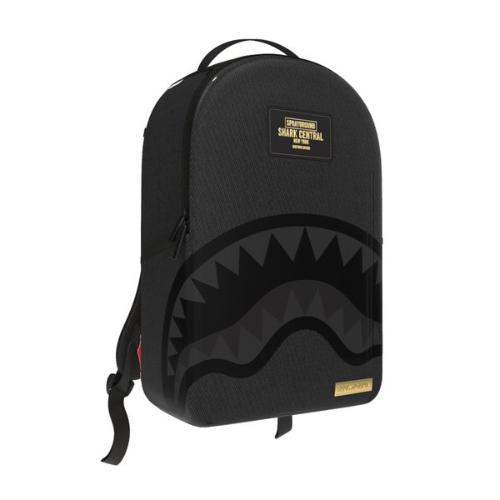 SPRAYGROUND B8709 SHARK CENTRAL GOLD