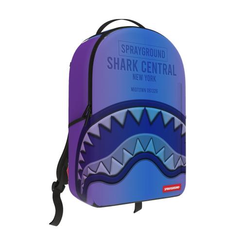 SPRAYGROUND B9627 SHARK CENTRAL EMBOSSED