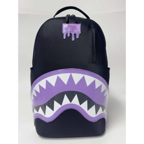 SPRAYGROUND B9631 SHARK CENTRAL LIGHT PURPLE BACKPACK