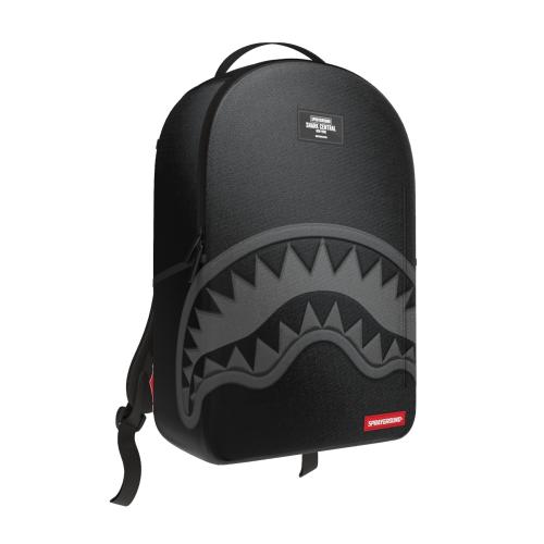SPRAYGROUND B9636 SHARK CENTRAL BLACK NYLON