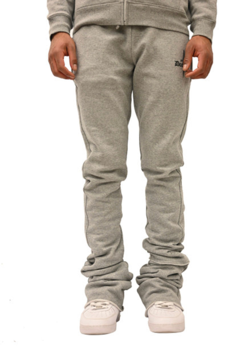 Super Stacked Doctrine Sweatpants - Flared Joggers-DBOO24