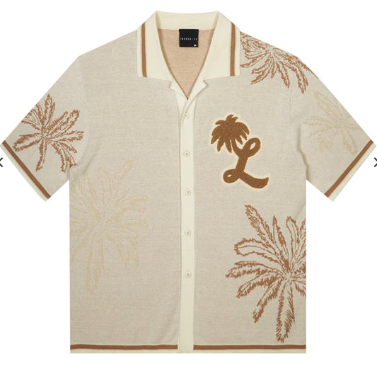 Varsity Knit Jacquard Resort Shirt KT23271