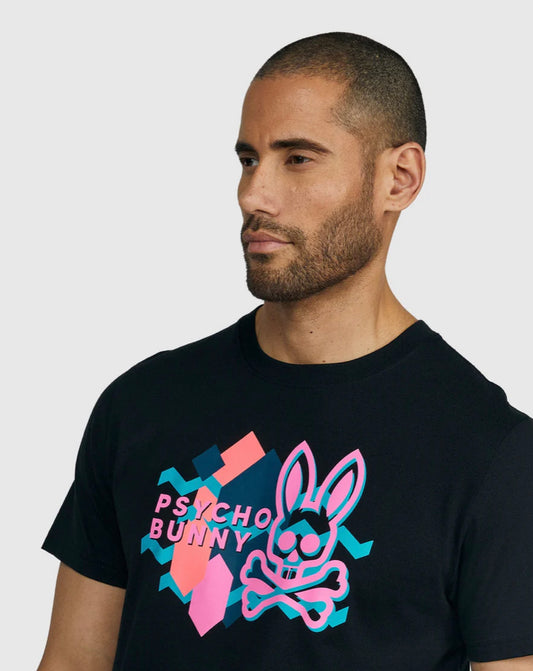 PSYCHO BUNNY - MENS EVERETT TEE B6U328S1PC