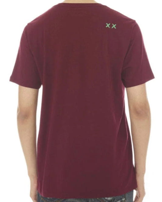 CULT OF INDIVIDUALITY "BLENDER" SHORT SLEEVE TEE (BEET RED) 622A4-K57A