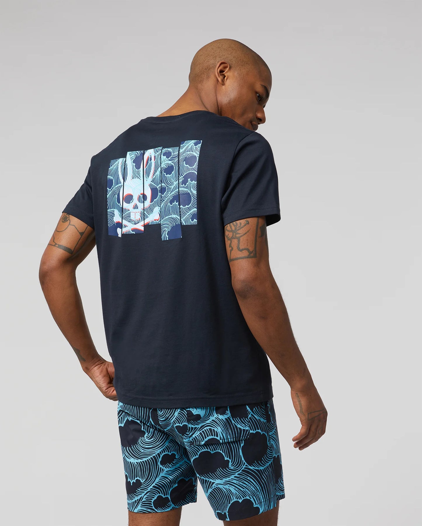 MENS Thames Two Sided Graphic Tee B6U410T1PC
