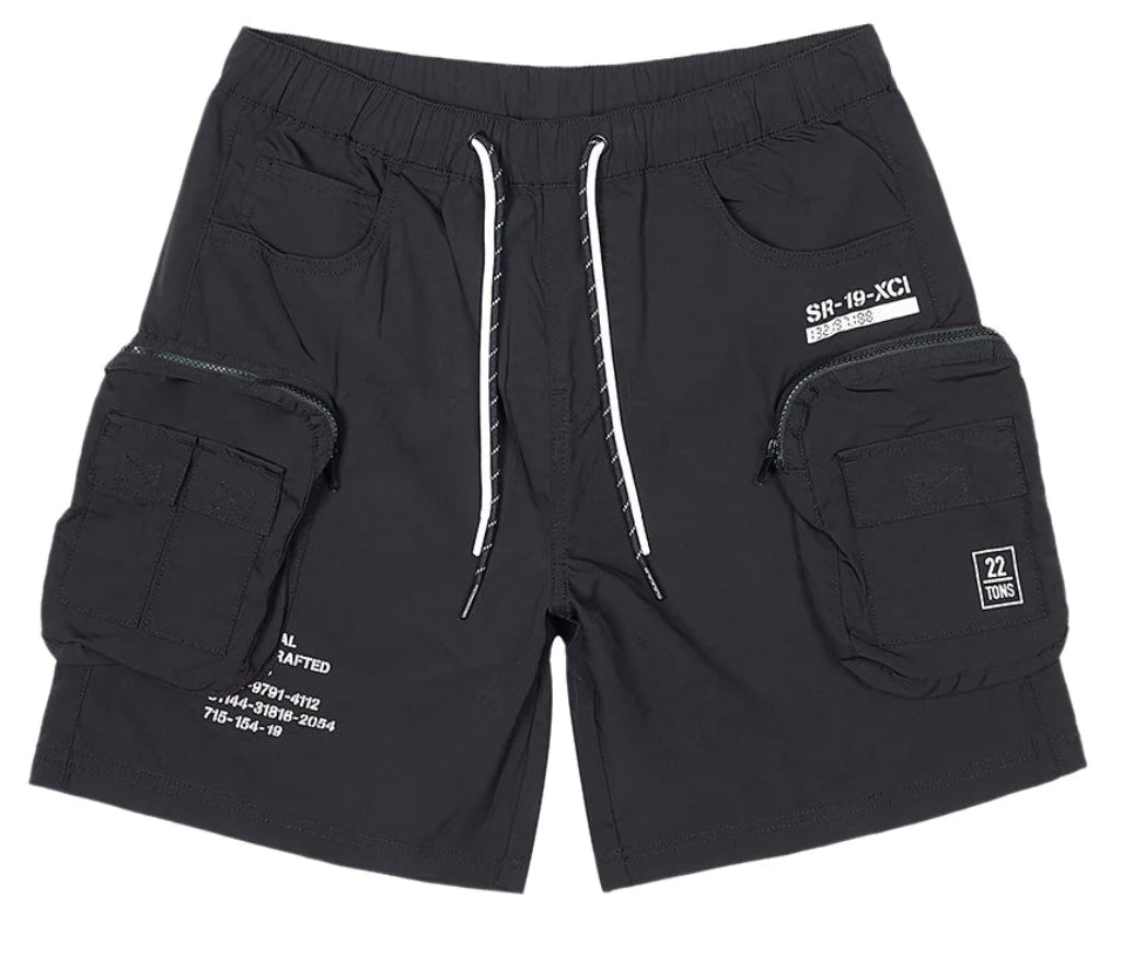 Printed Utility Lounge Nylon Shorts Ws23182