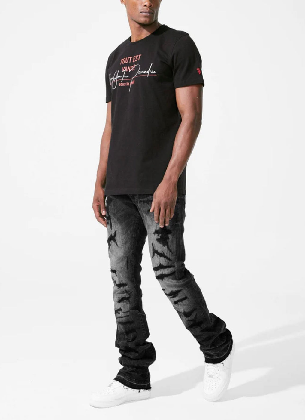 MARTIN STACKED - WOLVERINE DENIM (ARCTIC GREY)