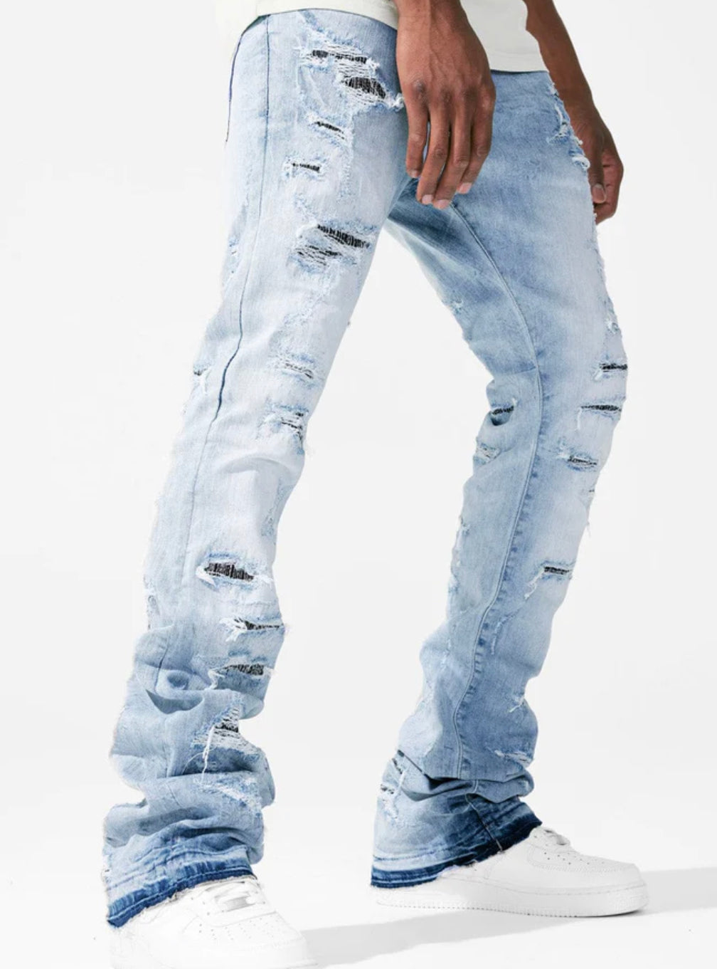 MARTIN STACKED - WOLVERINE DENIM (ARCTIC GREY)