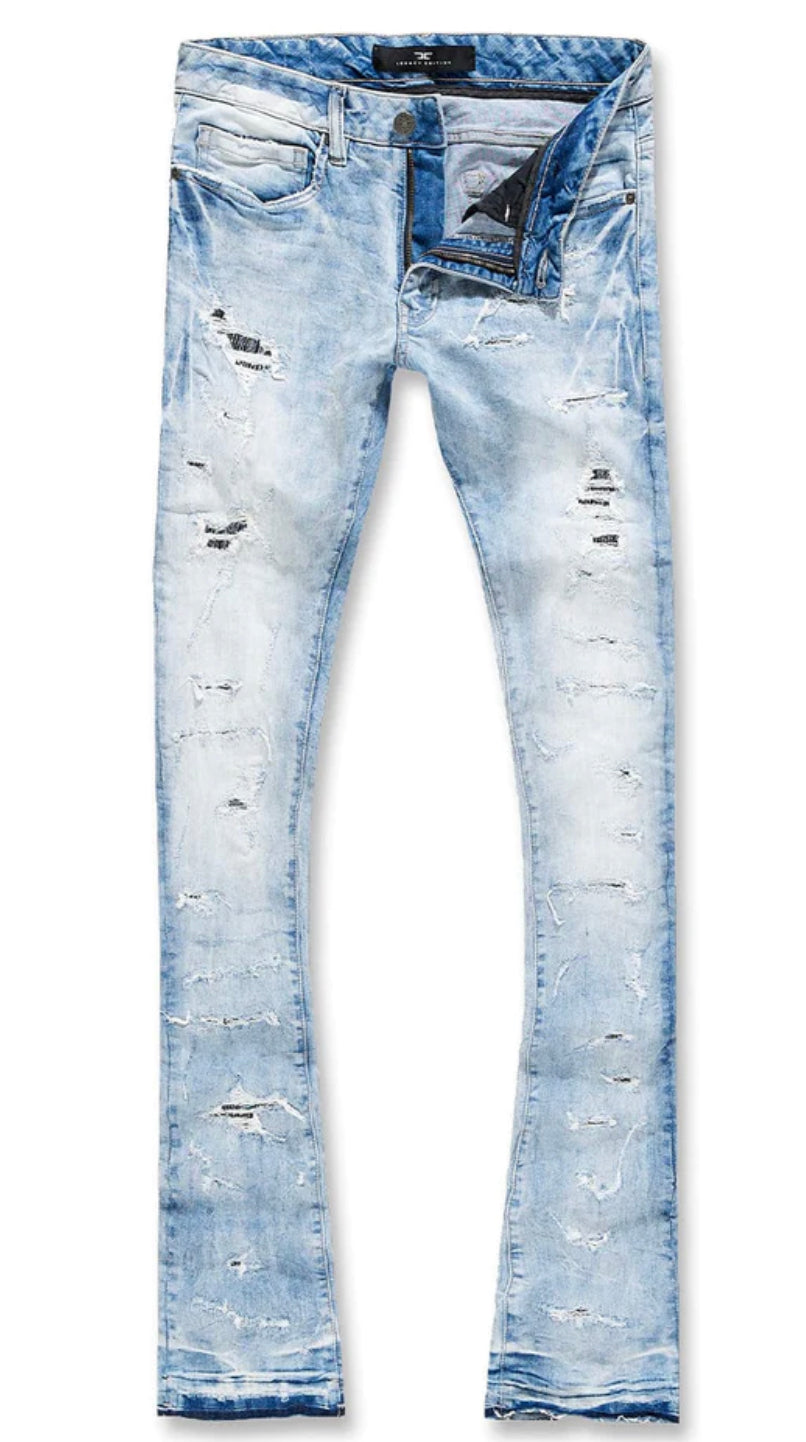 MARTIN STACKED - WOLVERINE DENIM (ARCTIC GREY)