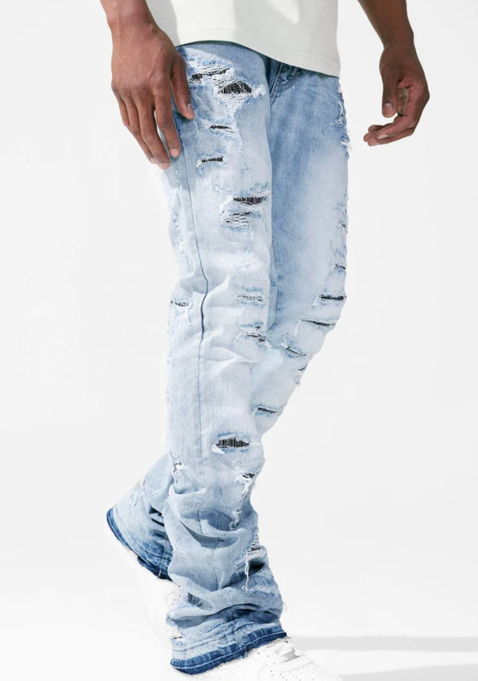 MARTIN STACKED - WOLVERINE DENIM (ARCTIC GREY)